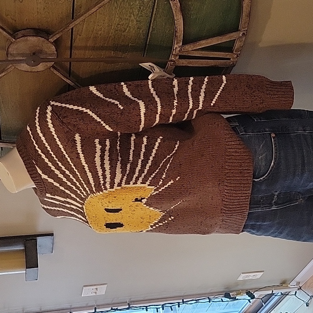 Market X Smiley Sunrise Crew Neck Sweater - Picture 5 of 16